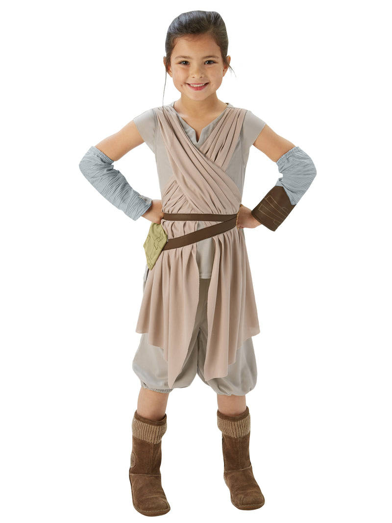 Child's Deluxe Rey Costume From Star Wars The Force Awakens