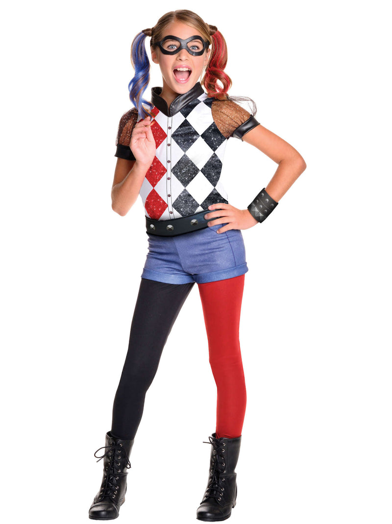 Child's Deluxe Harley Quinn Costume