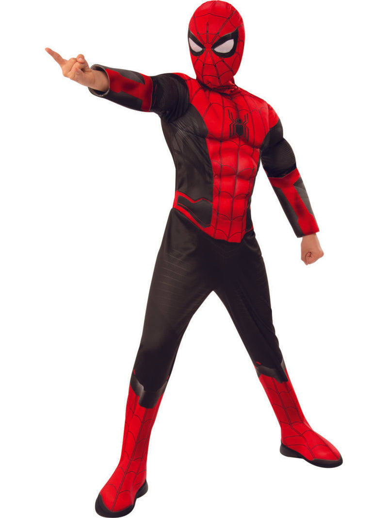 Child's Deluxe Spider-Man Red and Black Costume From Marvel