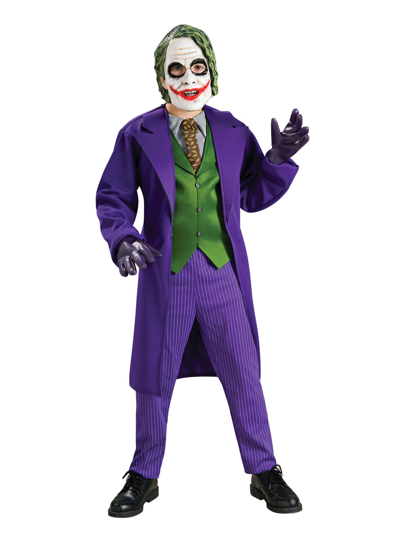 Child's The Joker Child Deluxe Costume From The Dark Knight