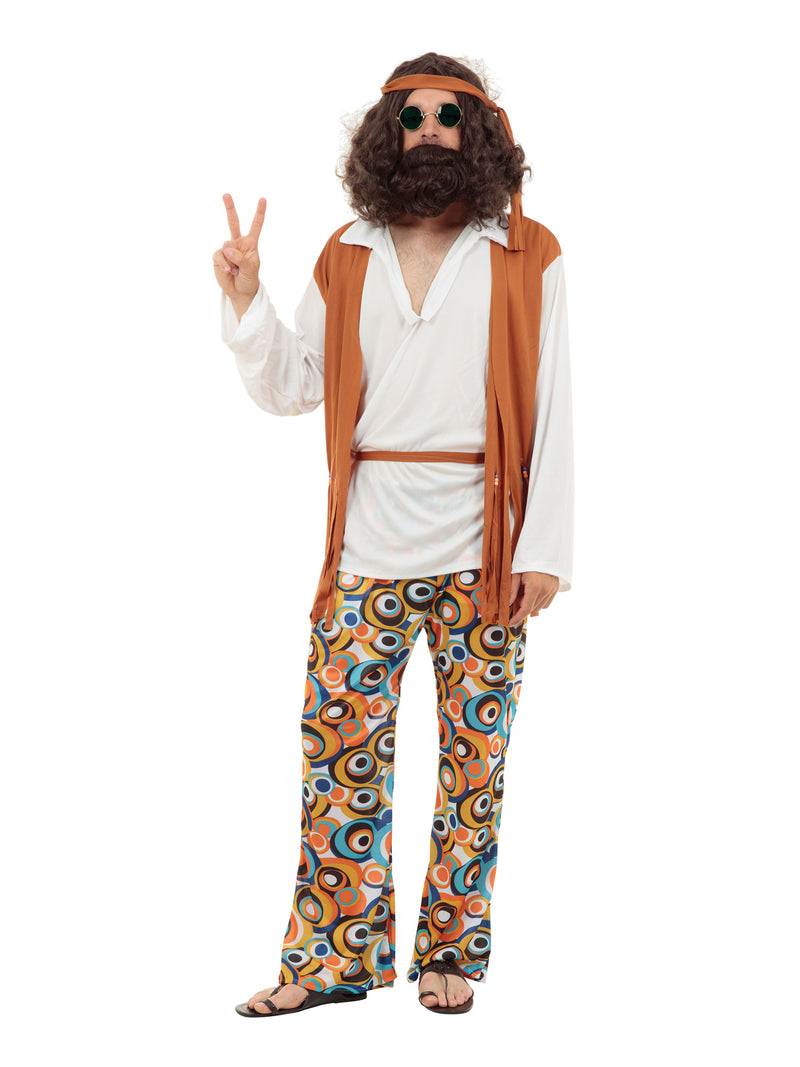 Adult Hippie Man Costume