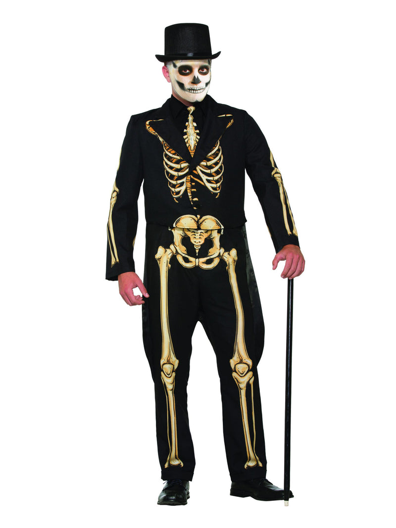 Adult Skeleton Formal Costume