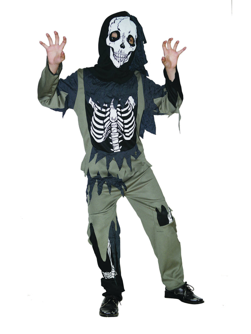 Child's Skeleton Zombie Costume