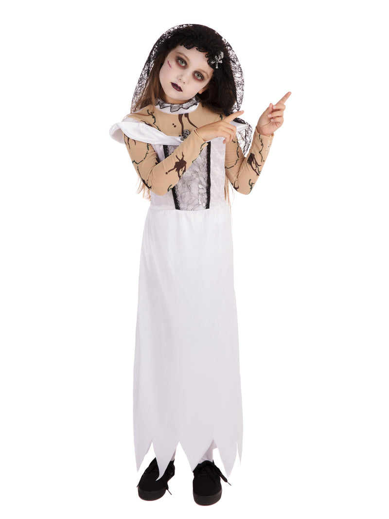 Child's Zombie Bride Costume
