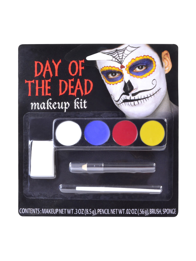Men's Day Of The Dead Make-Up Kit