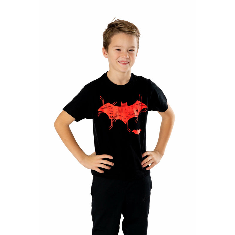 Black Tech Logo Batman T-Shirt