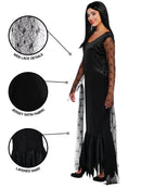 Adult Morticia Addams Costume