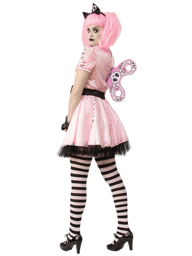 Adult Pink Skelly Costume