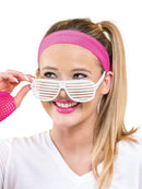 Neon Pink 80's Hairband Costume Accessory