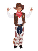 Child's Cow Print Cowboy Costume