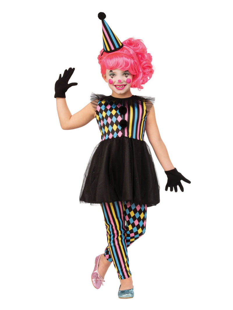 Child's Quarter Sawn Clown Girl Costume