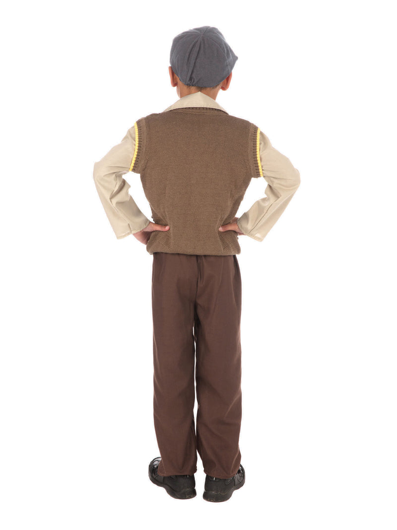 Child's Wartime Schoolboy Costume