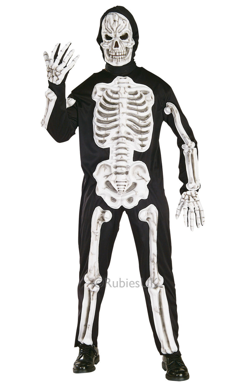Adult Adult Eva Skeleton Costume