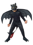 Child's Night Fury Toothless Costume From How To Train Your Dragon: The Hidden World