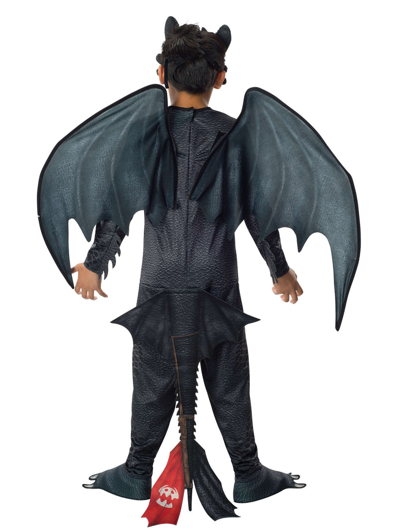Child's Night Fury Toothless Costume From How To Train Your Dragon: The Hidden World
