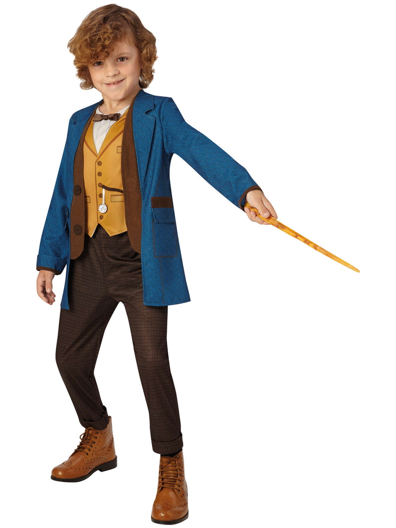Child's Deluxe Newt Scamander Costume From Fantastic Beasts