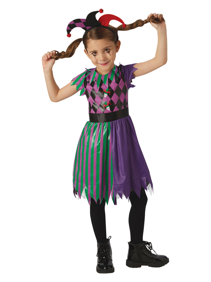 Child's Harlequin Jester Costume