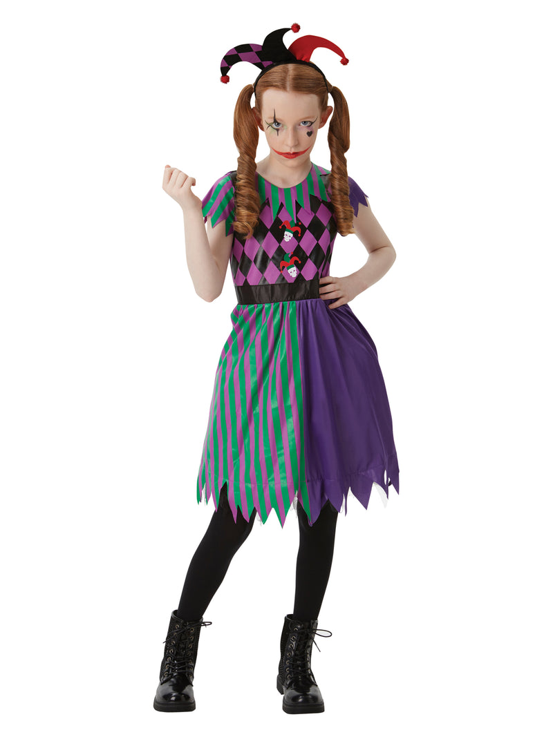 Child's Harlequin Jester Costume