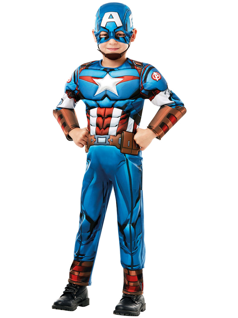 Child's Deluxe Captain America Costume From Marvel