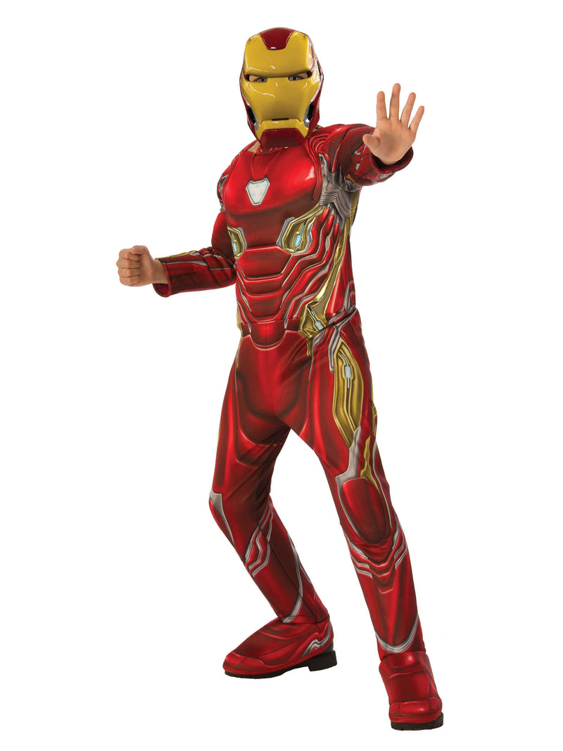 Child's Deluxe Iron Man Costume From Marvel Endgame