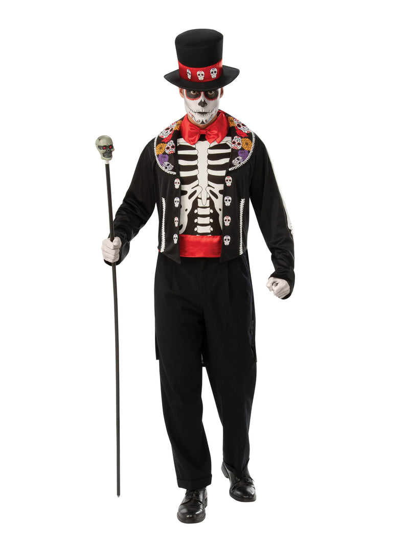 Adult Men's Day Of The Dead Costume