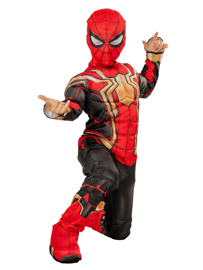 Child's Deluxe Spider-Man Iron Spider Costume From Marvel Spider-Man: No Way Home