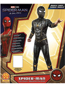 Child's Deluxe Spider-Man Black and Gold Costume From Marvel Spider-Man: No Way Home