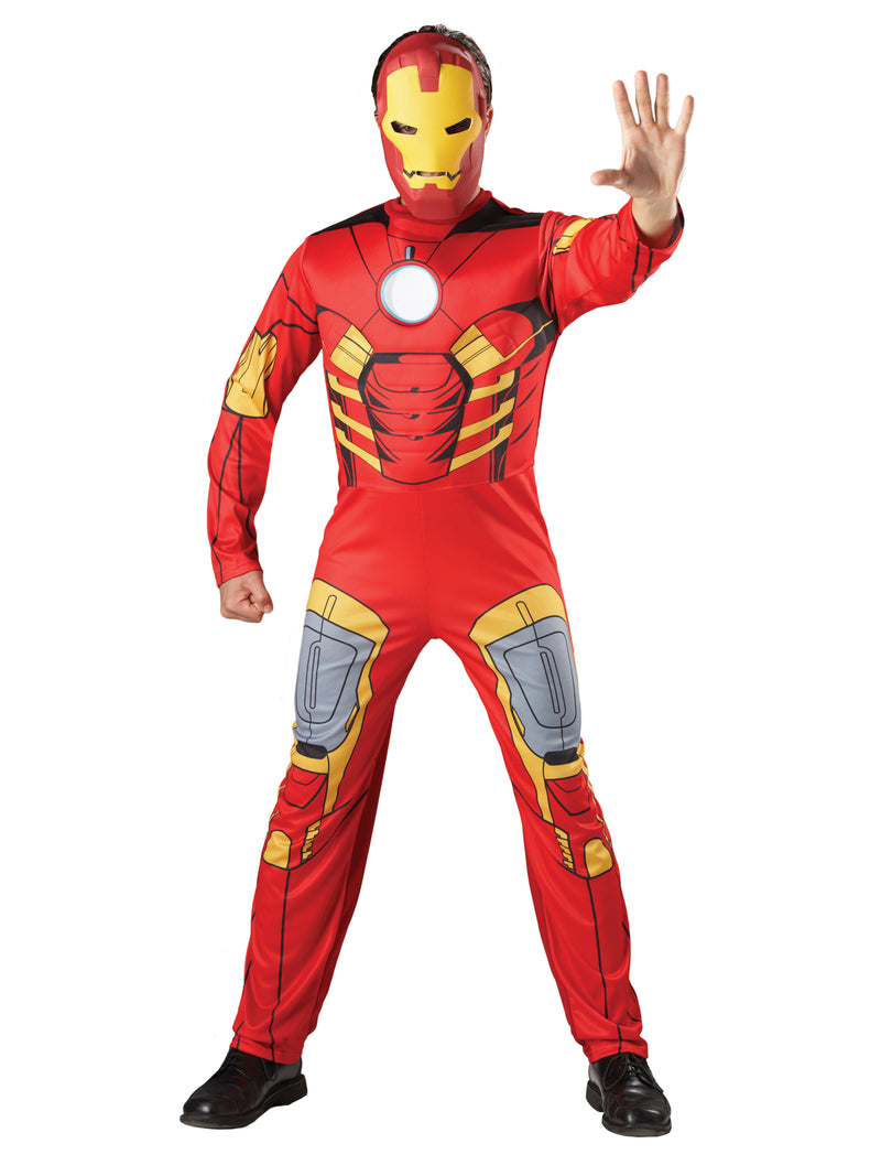 Standard Adult Deluxe Iron Man Costume From Marvel