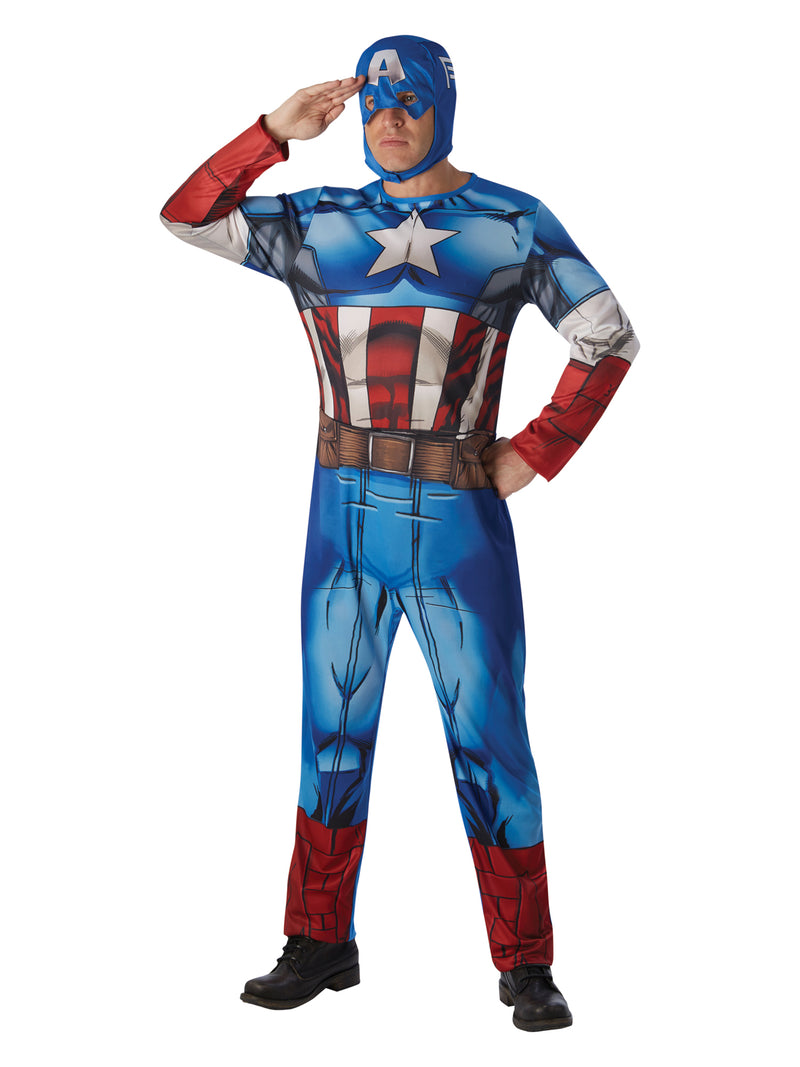 Adult Classic Captain America Costume From Marvel