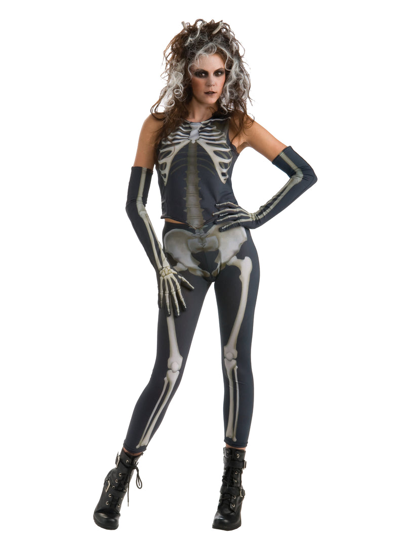 Adult Skelee Girl Costume