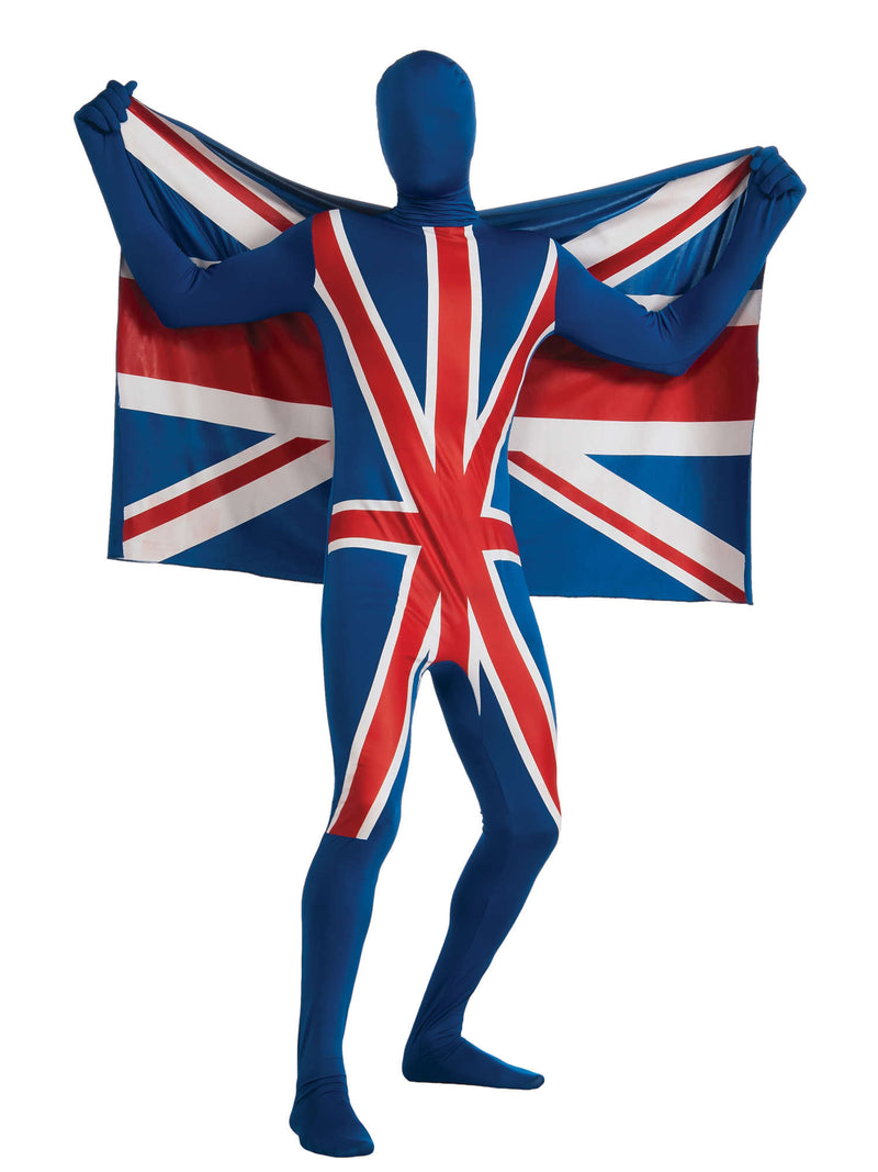 Adult UK Flag 2nd Skin Costume