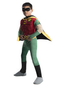 Child's Deluxe Muscle Chest Teen Titan Robin Costume From Teen Titan