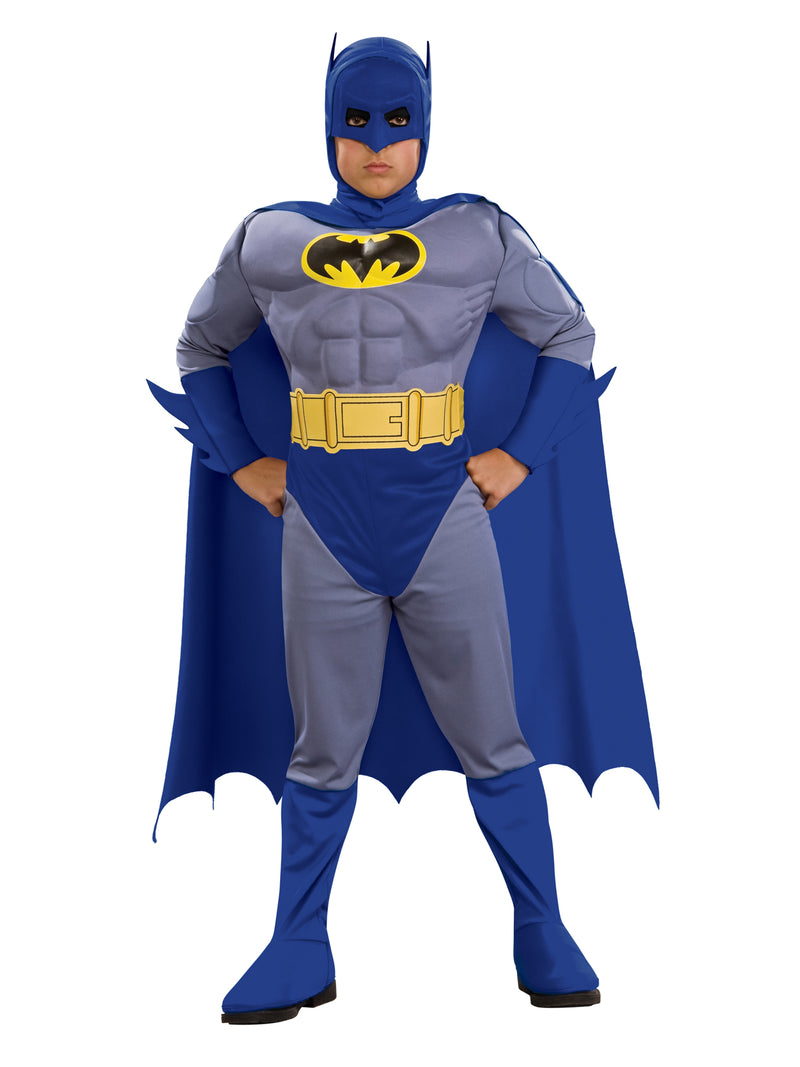 Child's Deluxe Muscle Chest Batman Costume