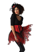 Adult Burlesque Waist Cincher Costume