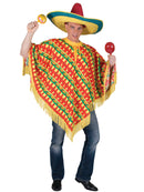 Adult Chilli Print Poncho