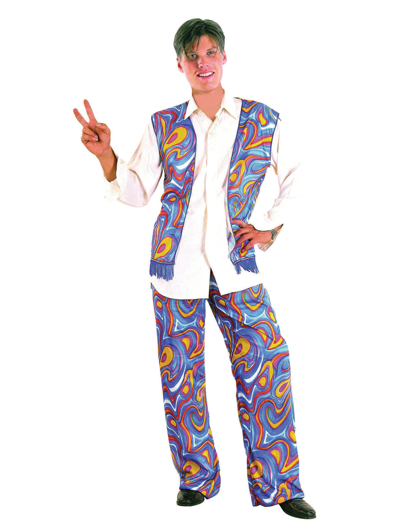 Adult Flower Power Hippie Man Costume