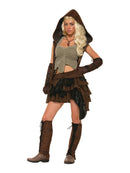 Adult Ladies Medieval Rogue Warrior Costume
