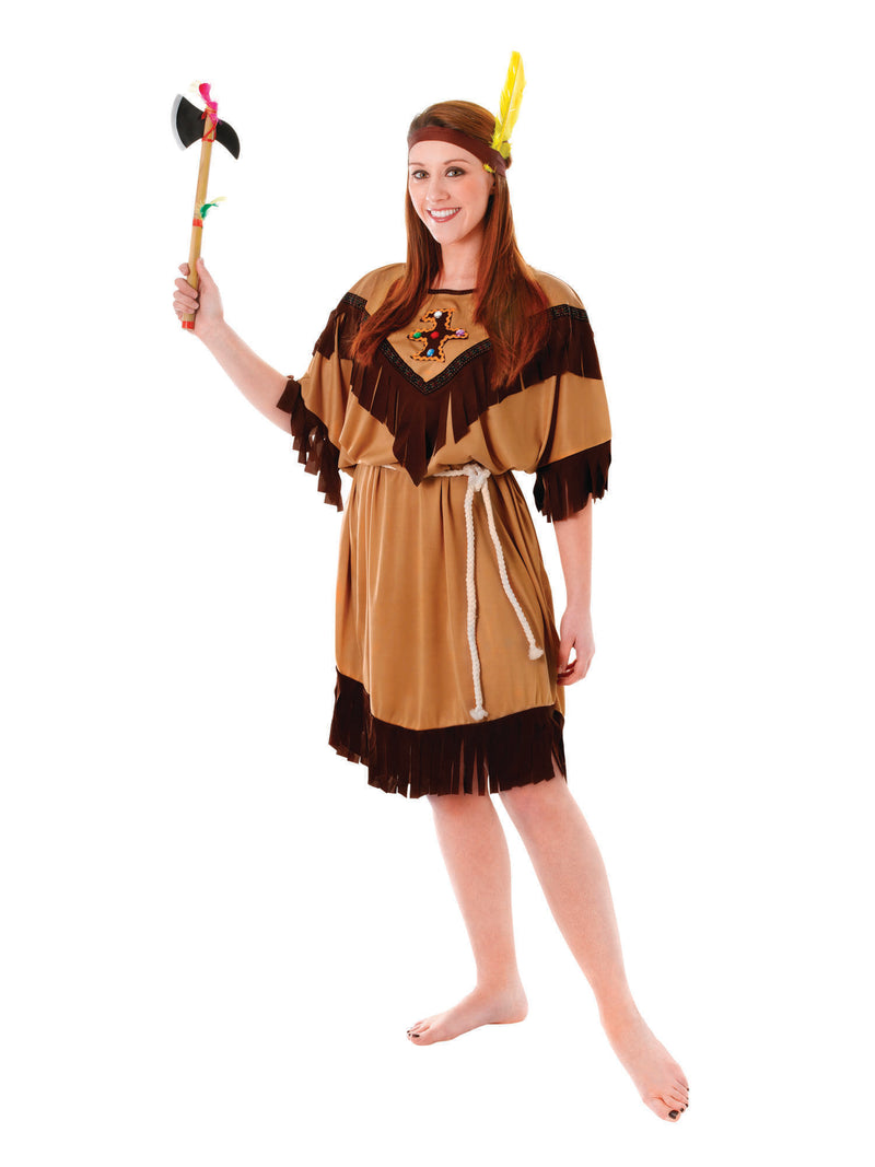 Adult American Indian Lady Costume