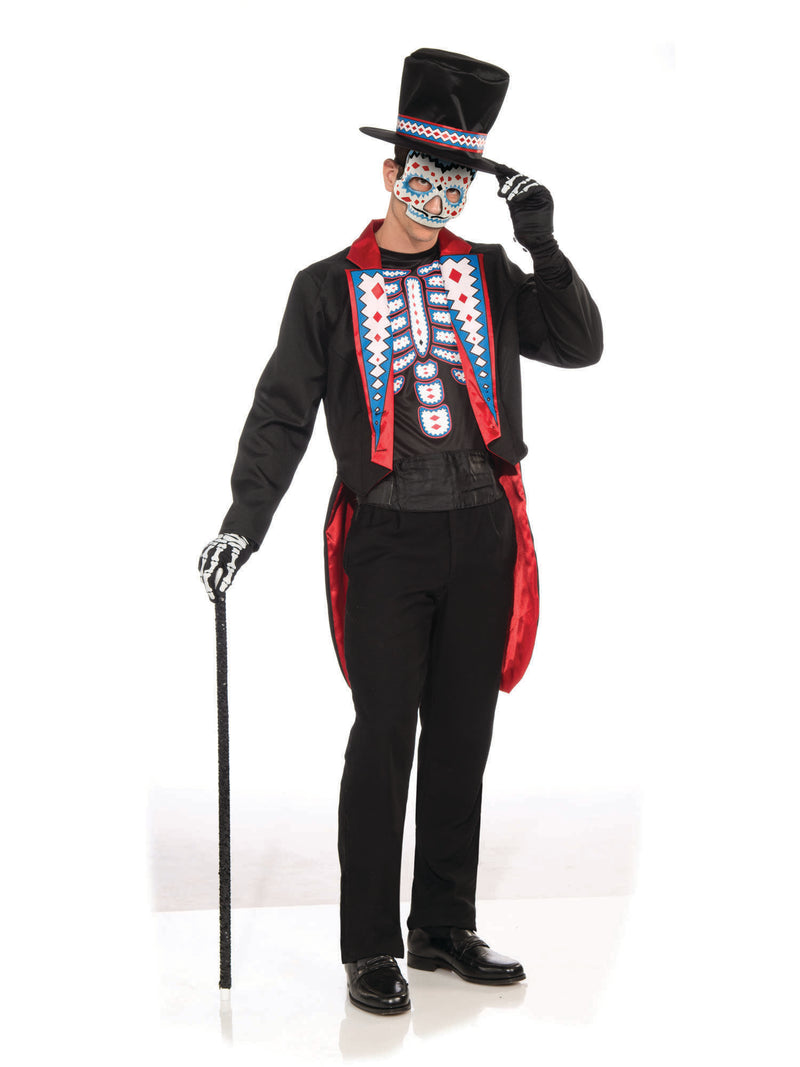 Adult Day Of The Dead Long Tail Suit