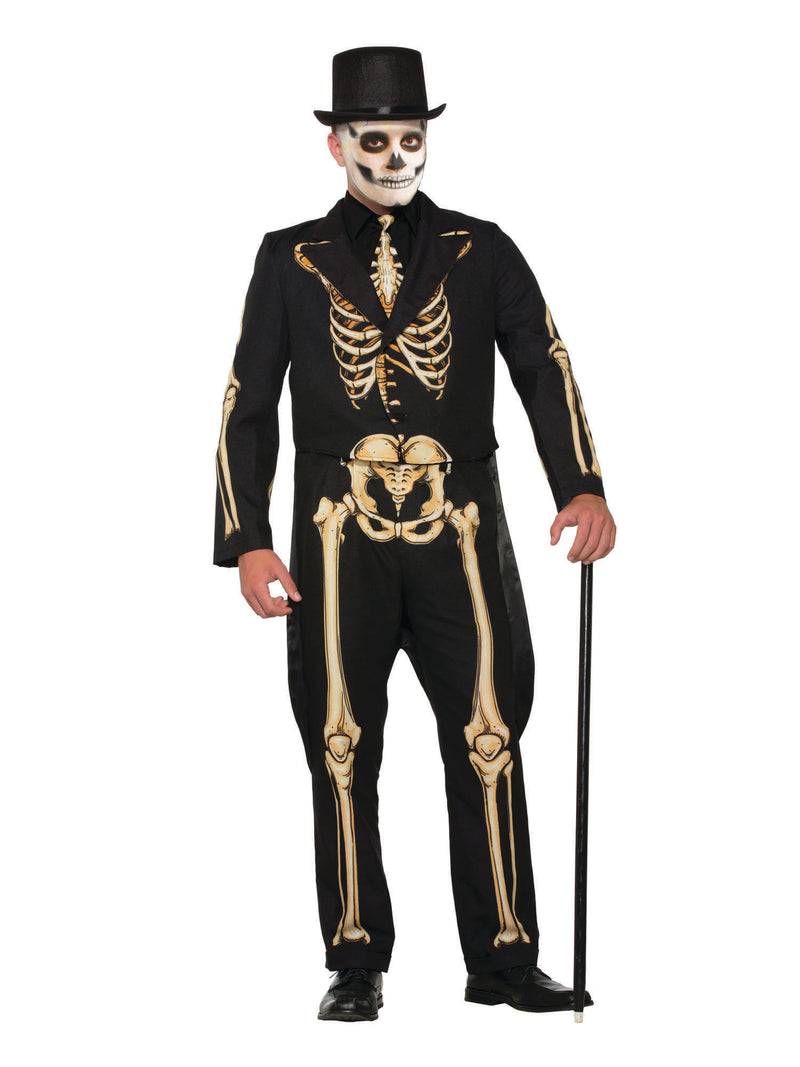 Adult Skeleton Formal Costume