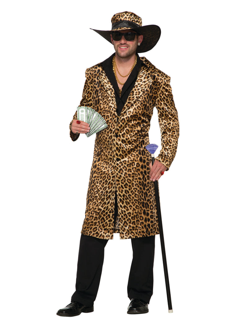 Adult Funky Leopard Pimp Costume