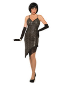 Adult Sequin Flapper Dress