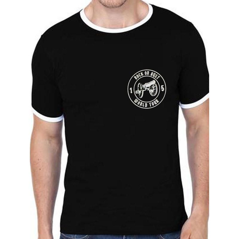 AC/DC Football Ringer No. 15 T-Shirt