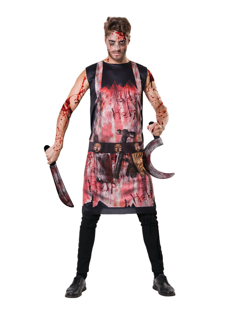 Adult Bloody Butcher Apron Costume