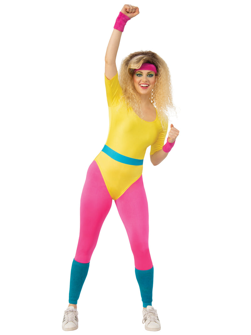 Adult Aerobics Girl Costume