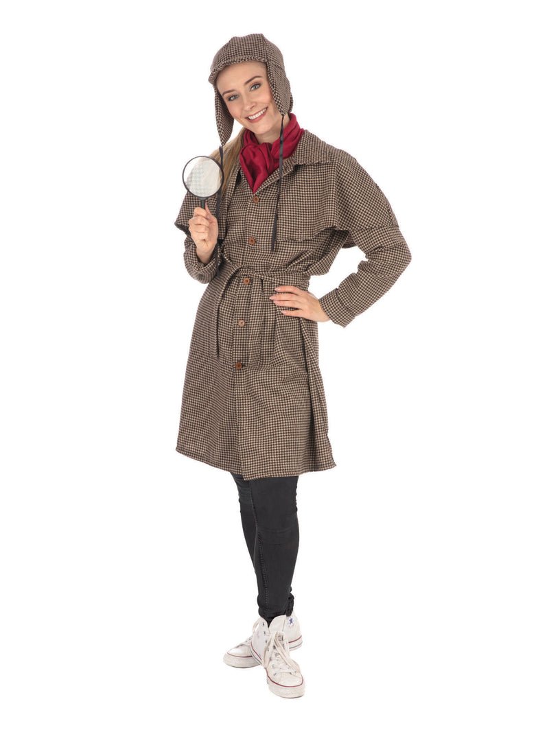 Adult Detective Woman Costume
