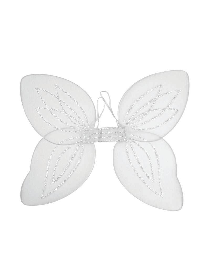 White Angel Wings Costume Accessory