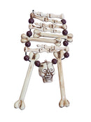 Skeleton Bone Necklace Costume Accessory