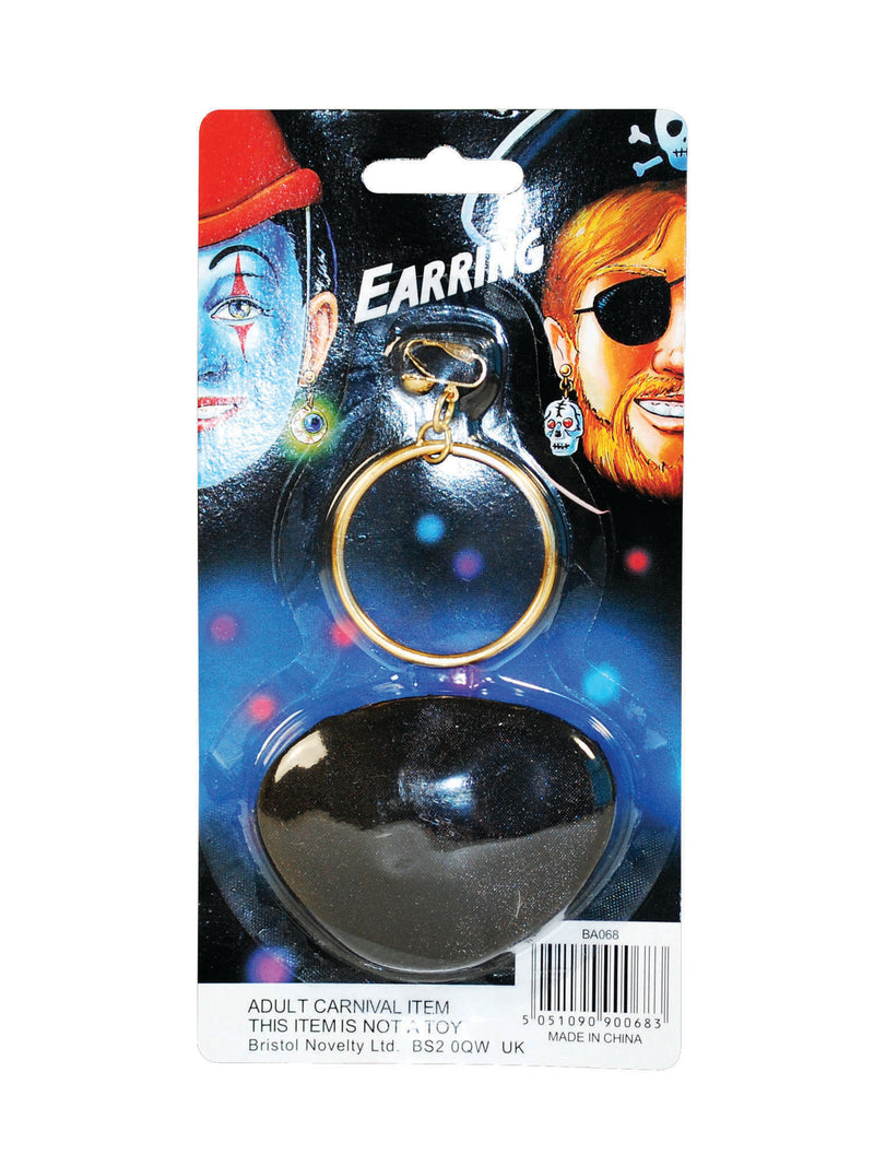 Pirate Earring & Eyepatch Costume Accessory