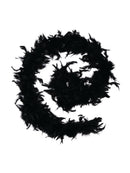 Black Feather Boa Costume Accessory